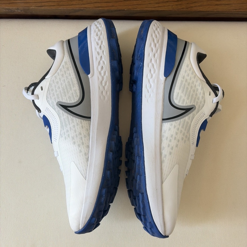 Nike React Infinity Pro 2 Men Golf Shoes Size 11.5 White Game Royal DJ5593-104 - Picture 4 of 8